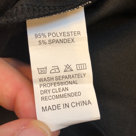 Short set black & leopard print 5x - Picture 8 of 8